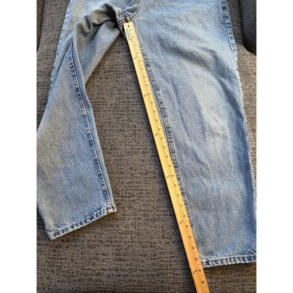 L.L.Bean Double L Relaxed Fit Jeans Medium Wash Denim 28 waist x 27 inseam - Picture 2 of 6
